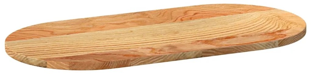 vidaXL Επιτραπέζια επιφάνεια Ανοιχτό Καφέ 80x40x2 εκ. Ξύλο Δρυός Οβάλ