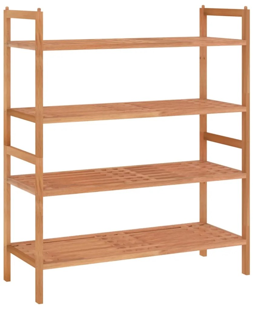 vidaXL Παπουτσοθήκη 2 τεμ. 69 x 27 x 41 εκ. από Μασίφ Ξύλο Καρυδιάς