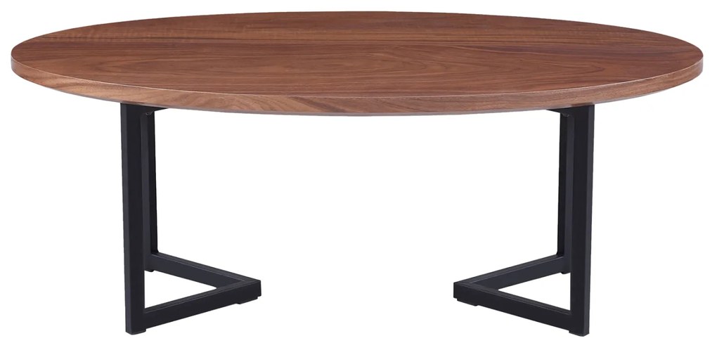 ΤΡΑΠΕΖΙ ΣΑΛΟΝΙΟΥ HM9468.02 MDF ME ΚΑΠΛΑΜΑ ΑΠΟ ΞΥΛΟ ΦΡΑΞΟΥ 120x60x45,5Yεκ.