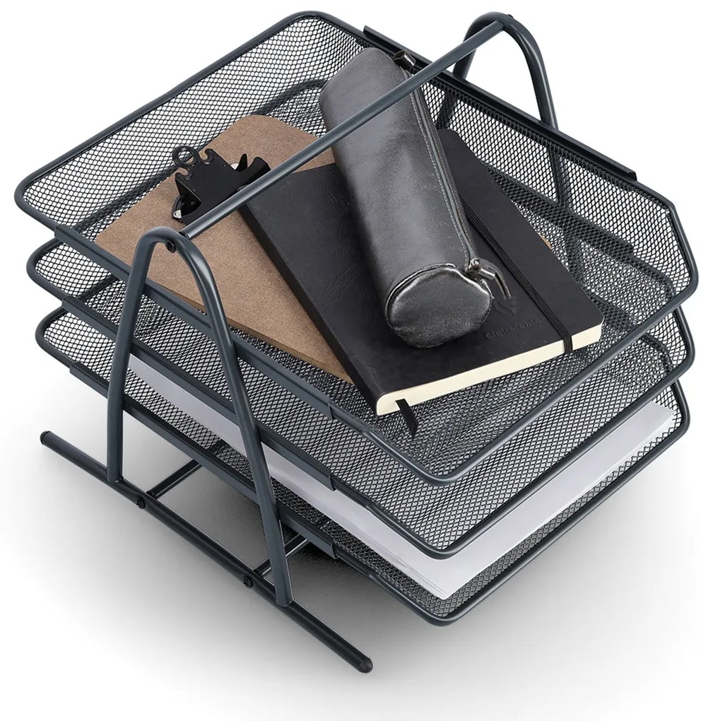 Δίσκος Εγγράφων 3 Θέσεων (35.5x29.5x27) Z-L Anthracite 17731
