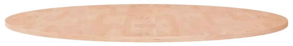vidaXL Επιφάνεια Τραπεζιού Στρογγυλή Ø90x1,5 εκ. Μασίφ Ξύλο Δρυς