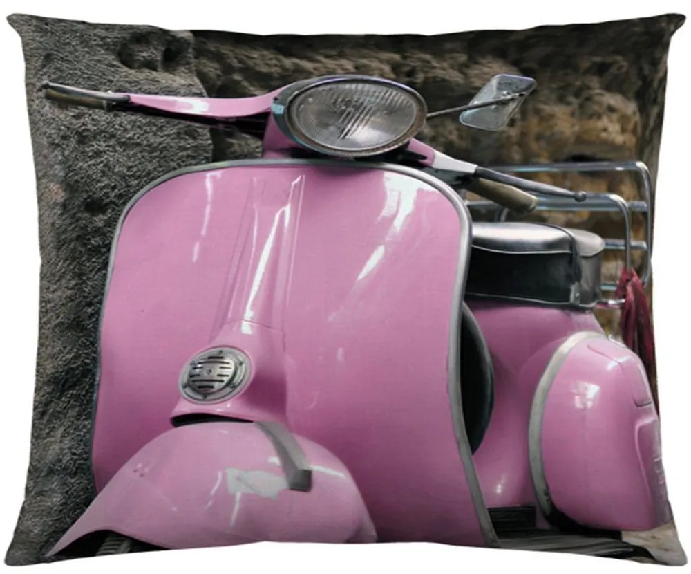 Μαξιλάρι Διακοσμητικό (Με Γέμιση) 1029 Pink Vesta Home 50Χ50 Cotton-Polyester