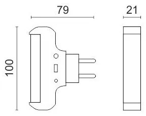 Φωτιστικό νυκτός LED 5277