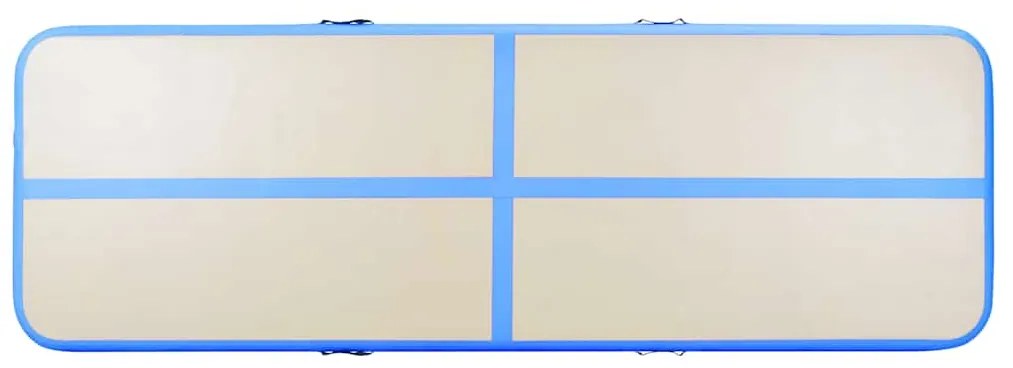 vidaXL Στρώμα Ενόργανης Φουσκωτό Μπλε 700 x 100 x 10 εκ. PVC με Τρόμπα