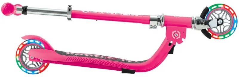Globber Πατίνι Junior Foldable Flow Lights Fuchsia