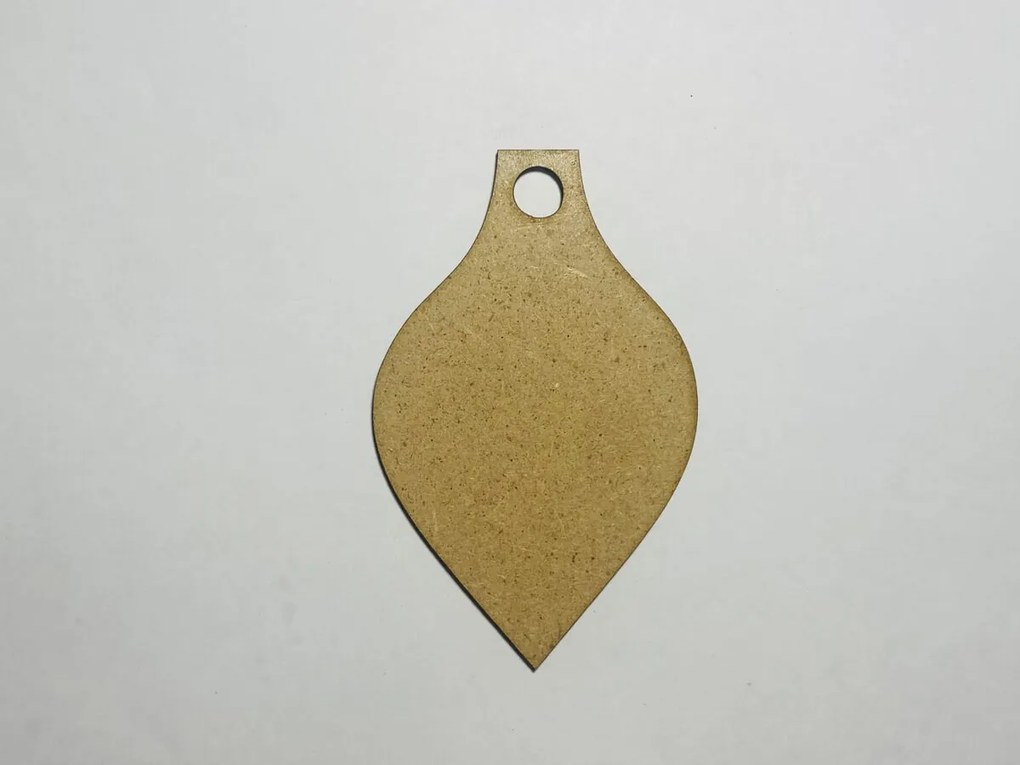 Σετ των 2 Intra απο ξύλο plywood 3mm-4mm πάχος - Κενό χριστουγεννιάτικο στολίδι σχήμα Δίασταση 10x10 cm Intraeaxys-p7ym4q57