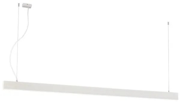 Γραμμικό Κρεμαστό L3100 3000K Λευκό Dim. Ciba 3916-00310-3-W-P-D3 Viokef-3916-00310-3-W-P-D3-Λευκό 3916-00310-3-W-P-D3