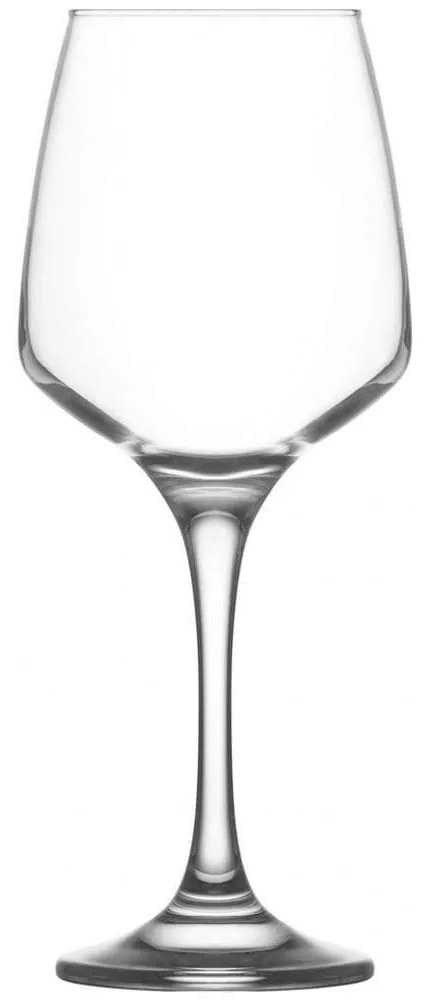 Ποτήρια Κρασιού Κολωνάτα Lal (Σετ 6Τμχ) LVLAL59240F 400ml Clear Lav Glass