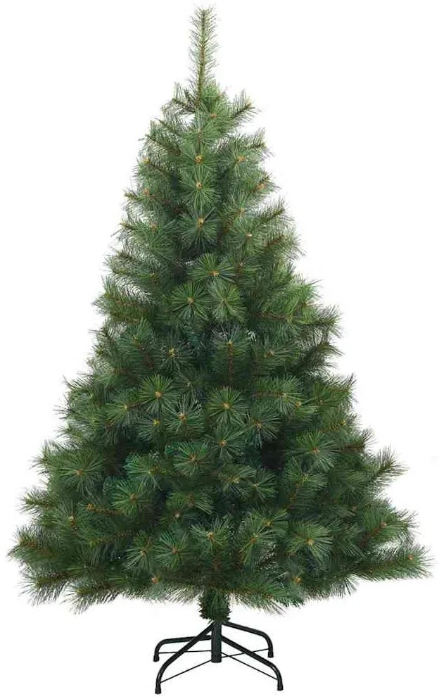 vidaXL Τεχνητό Χριστουγεννιάτικο Δέντρο Πράσινο 150 cm ΠΕ και PVC