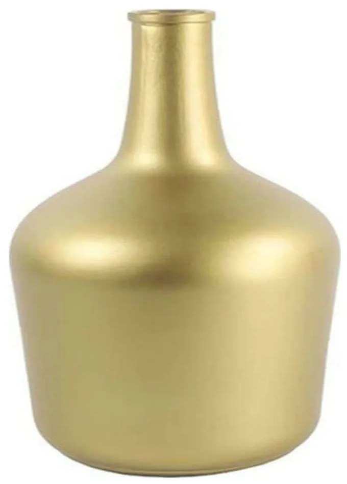Βάζο Γυάλινο 013.786105 25x42cm Gold Glass