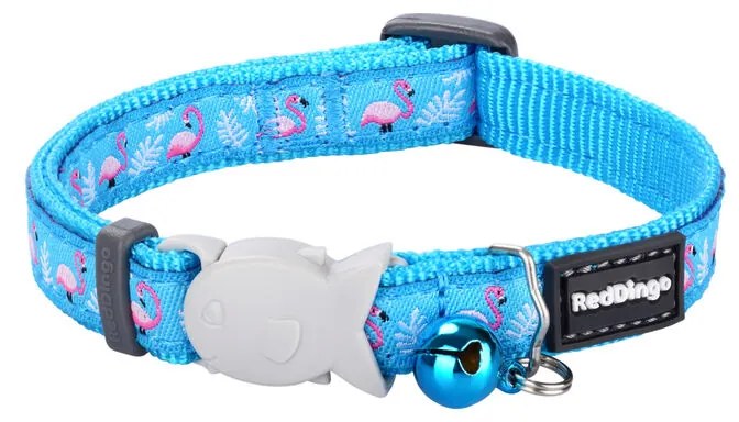 Κολλάρο Σκύλου Red Dingo STYLE FLAMINGO Τυρκουάζ