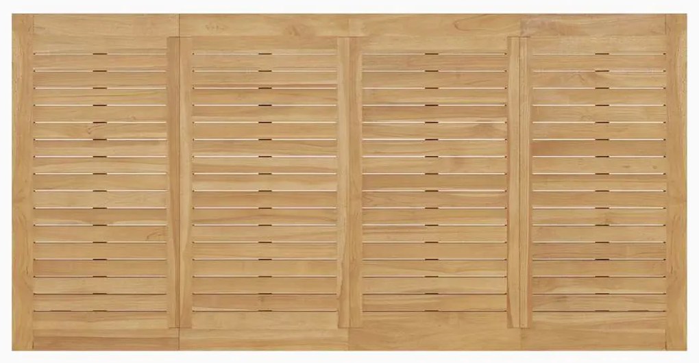 vidaXL Τραπέζι Batavia 200 x 100 x 75 εκ. από Μασίφ Ξύλο Teak