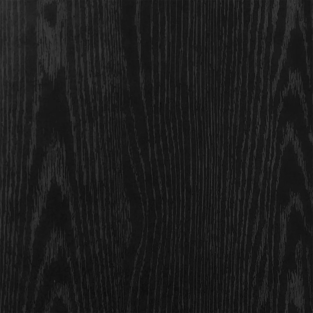 ντουλάπι τηλεόρασης Μαύρη βελανιδιά 120x40x40 cm - Μαύρο
