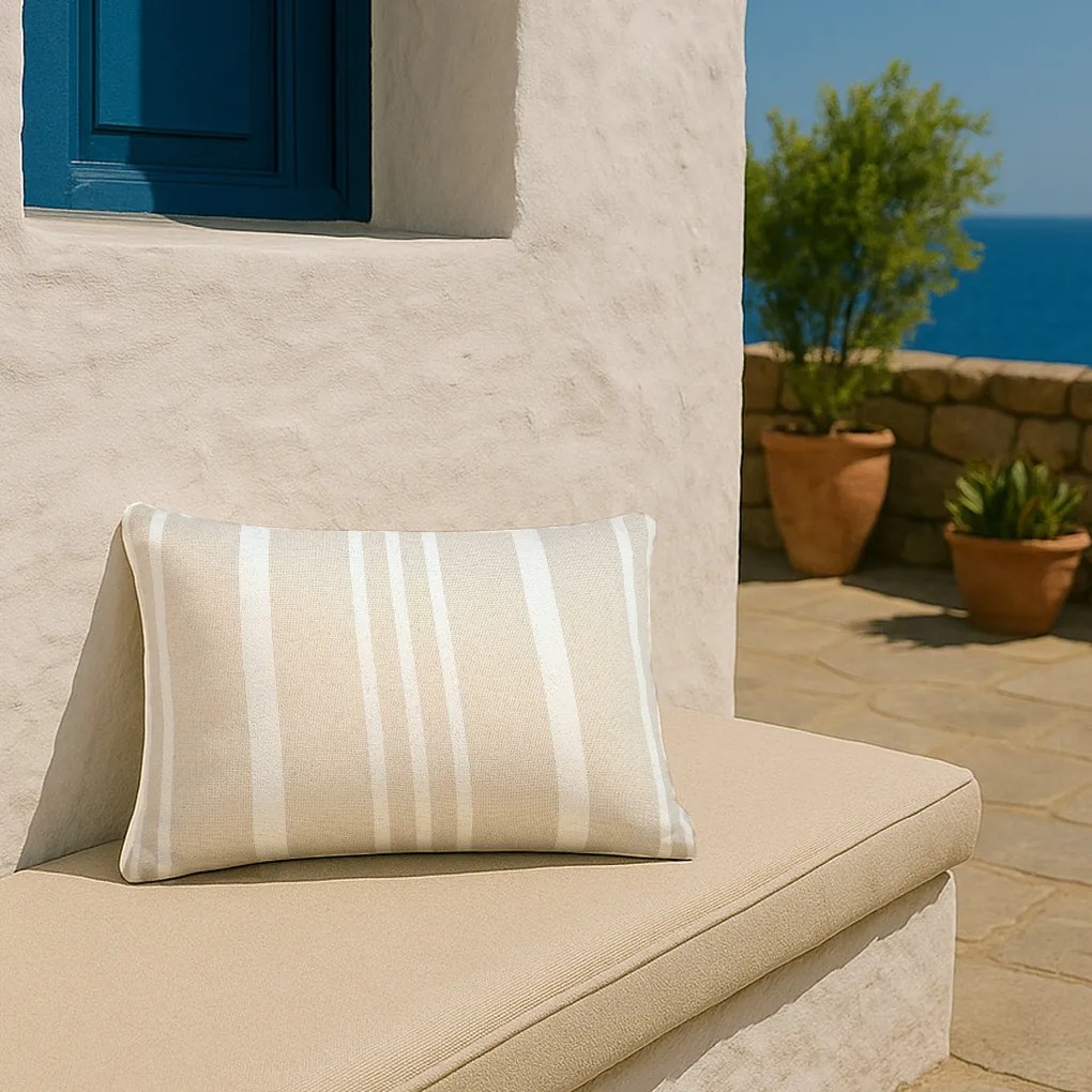 Διακοσμητικό Μαξιλάρι (40x60) S-F Manduel White C1D074001
