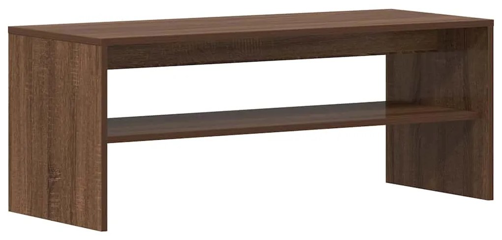 vidaXL Έπιπλο Τηλεόρασης Καφέ Δρυς 100x40x40 εκ. Επεξεργασμένο Ξύλο