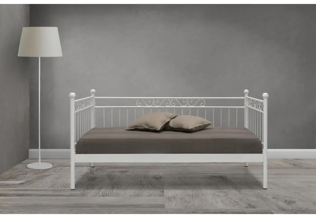 Αλεξία Μεταλλικός Τριθέσιος Καναπές Κρεβάτι (Για Μονό Στρώμα 90×200)