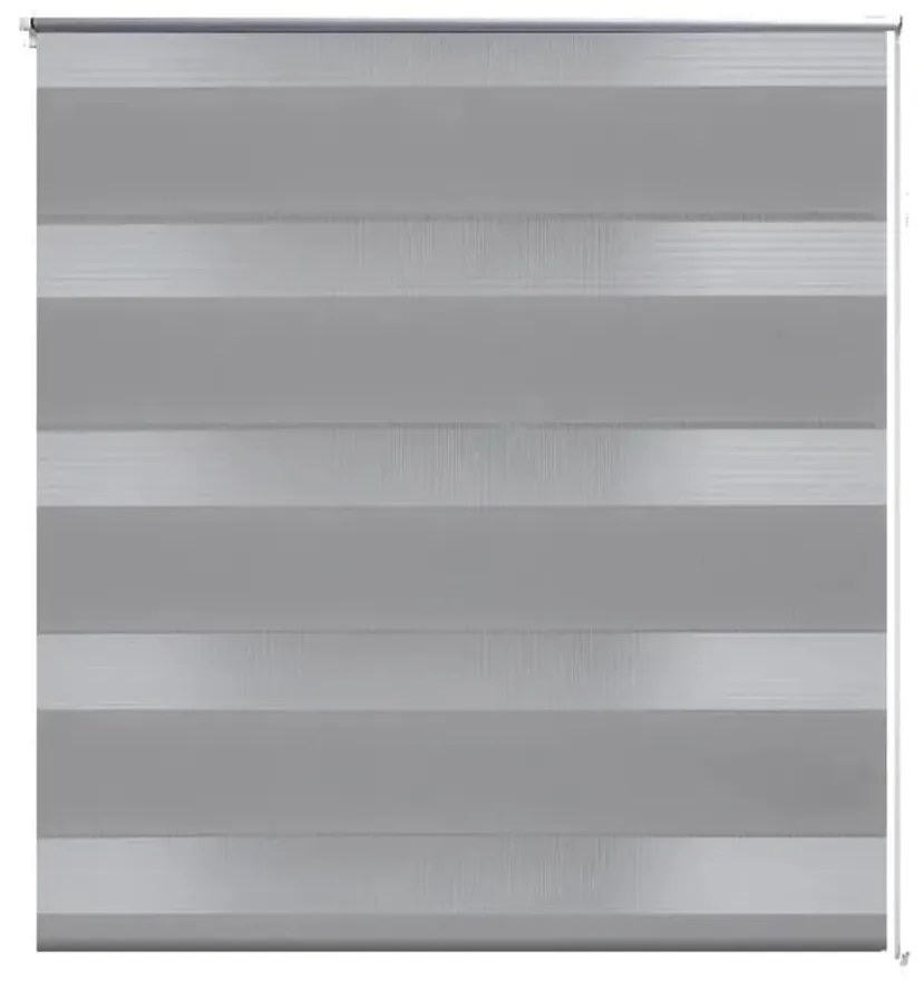Σύστημα Σκίασης Ρόλερ Zebra Γκρι 80 x 150 εκ. - Γκρι