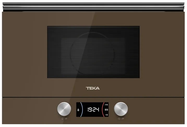 Teka ML 8220 BIS L LB Εντοιχιζόμενος Φούρνος Μικροκυμάτων 22lt London Brick Brown