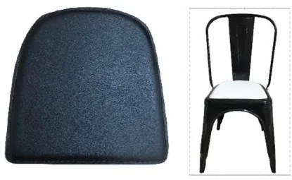 RELIX Κάθισμα Καρέκλας Pvc Μαύρο (Μαγνητικό) 30/16x30cm Ε519,2Κ
