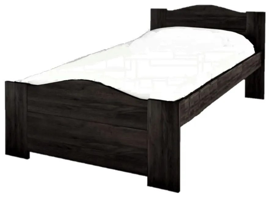 SARFURNITURE Κρεβάτι παιδικό  Κύμα  βέγγε (Διαστάσεις στρώματος: 90x190) SAR-111431