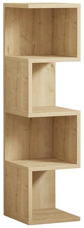 Ραφιέρα επιδαπέδια Pratel σε oak απόχρωση 25x27x95 εκ. 25x27x95 εκ.