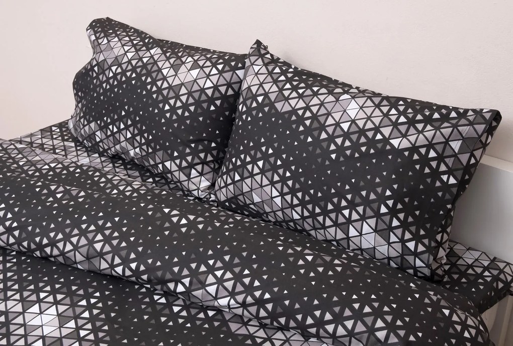 Σετ Κουβερτώριο Μονό 160x240 Κάρτερ Ανθρακί Viopros