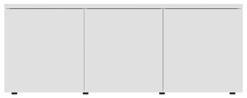 Έπιπλο Τηλεόρασης Λευκό 80 x 34 x 30 εκ. από Μοριοσανίδα - Λευκό
