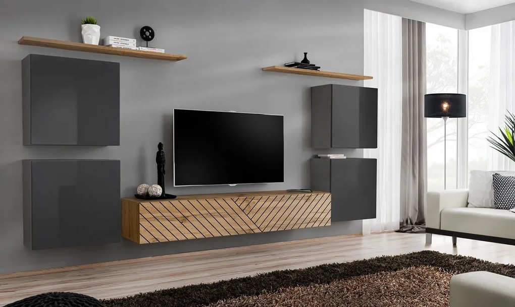 Swap IV Σύνθεση Καφέ δρυς 320x130x40