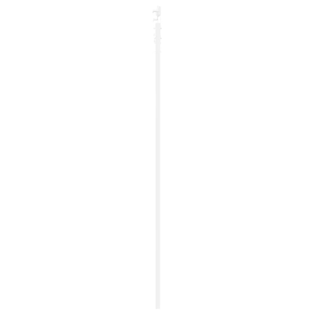 vidaXL Συρόμενη Πόρτα Χειροκίνητος Λευκό 78 x 232 cm