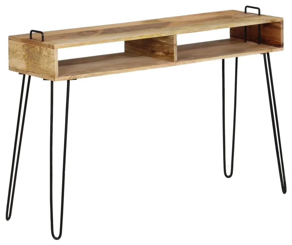 vidaXL Τραπέζι Κονσόλα 115 x 35 x 76 εκ. από Μασίφ Ξύλο Μάνγκο