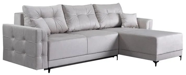 Γωνιακός Καναπές - κρεβάτι SMAK Μπέζ 266x175x83εκ 266x175x83 εκ.