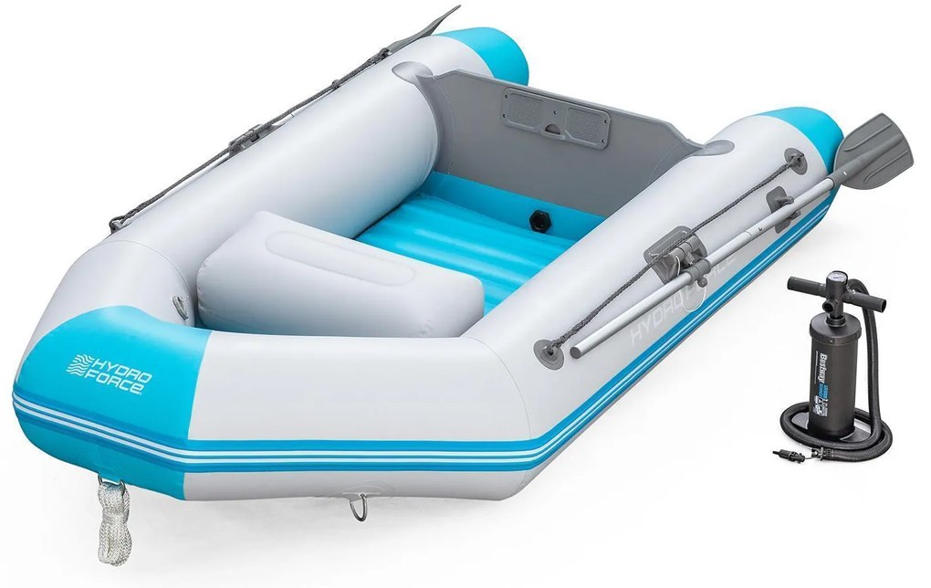 Bestway Φουσκωτή Βάρκα Θαλάσσης 2 Ατόμων 230 x 130 εκ. Hydro Force Corinth Elite Μπλε (65177)