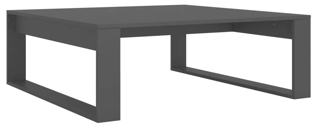 vidaXL Τραπεζάκι Σαλονιού Γκρι 100 x 100 x 35 εκ. Μοριοσανίδα