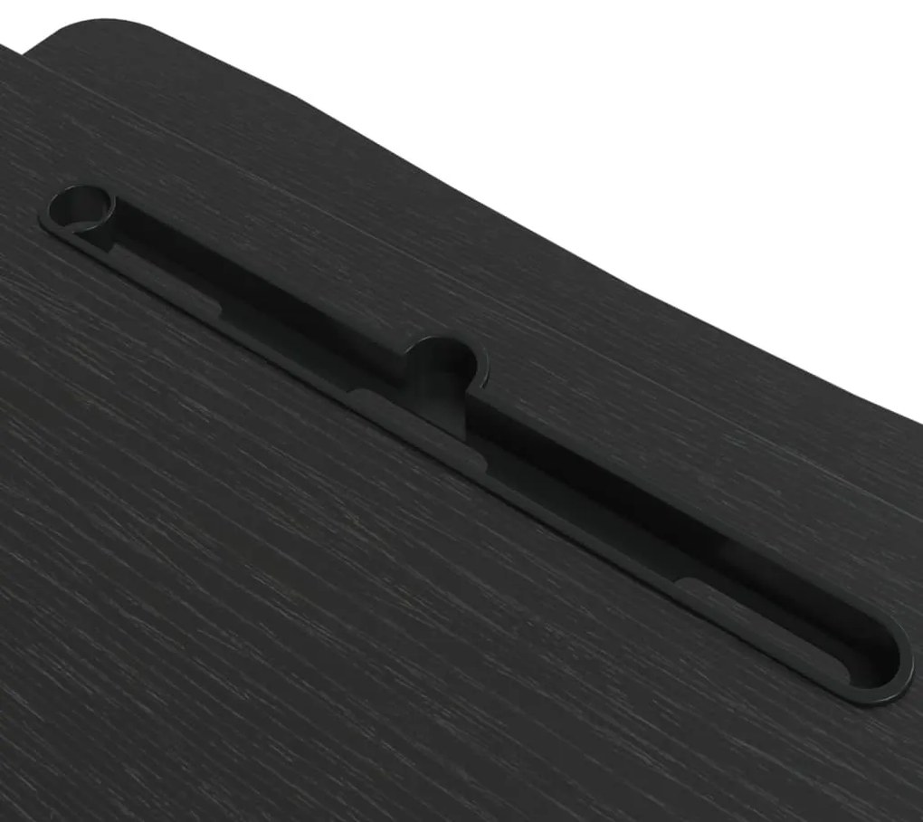 vidaXL Σταθμός Εργασίας Ρυθμιζόμενος 60x40x(13-41,5) εκ. Ατσάλι &amp; Ξύλο