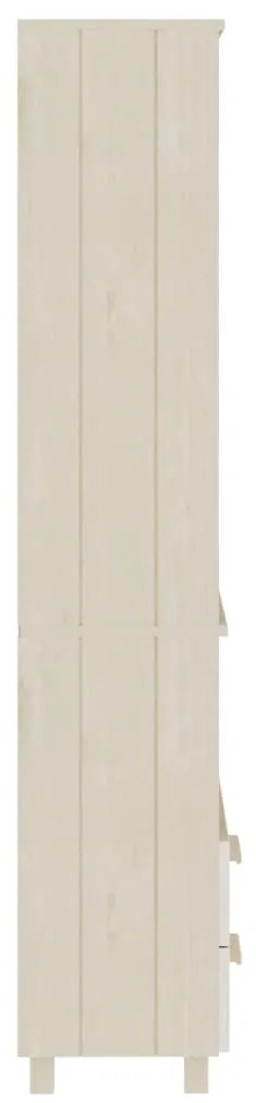 vidaXL Ραφιέρα HAMAR Καφέ Μελί 60 x 35 x 180 εκ. Μασίφ Ξύλο Πεύκου