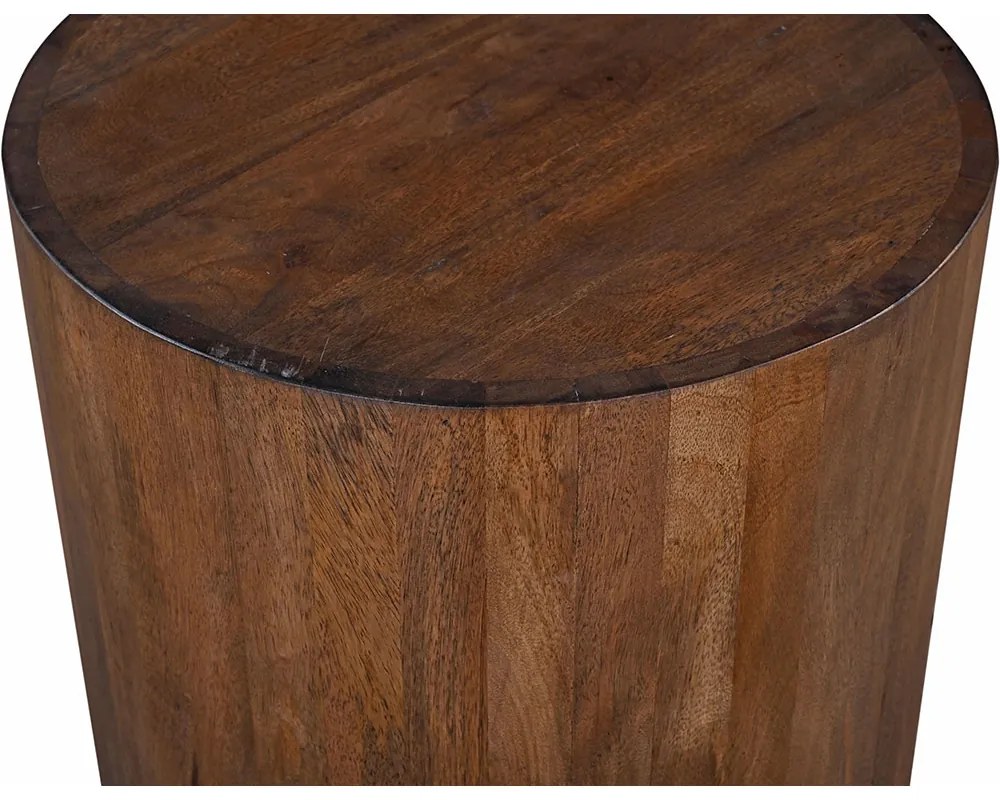 BLOCK SIDE TABLE ΦΥΣΙΚΟ 45x45xH62,5cm - 04-1011