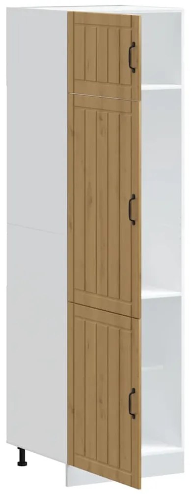 vidaXL Ντουλάπι κουζίνας "Lucca" Artisan Oak Engineered Wood