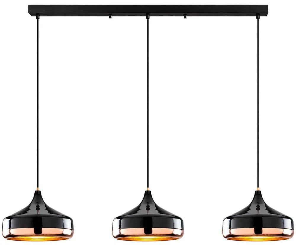 Φωτιστικό Οροφής - Ράγα Yildo 892OPV2128 146x36x122cm 3xE27 40W Black Opviq