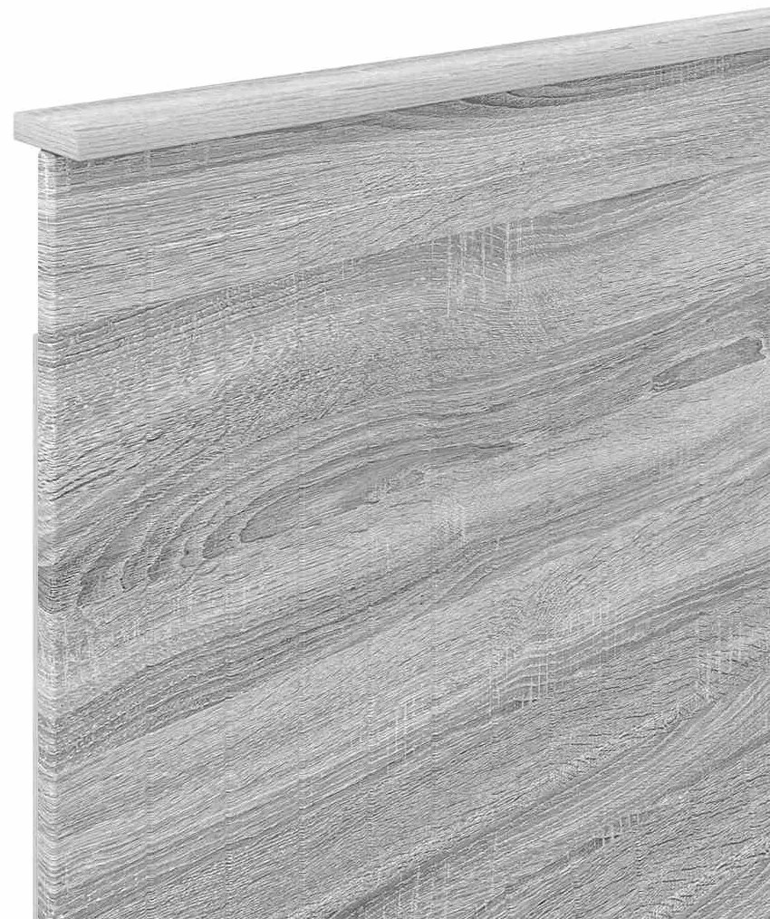 vidaXL Κεφαλάρι με κεφαλάρι Γκρίζο Σονομα 100 cm Επεξεργασμένο ξύλο
