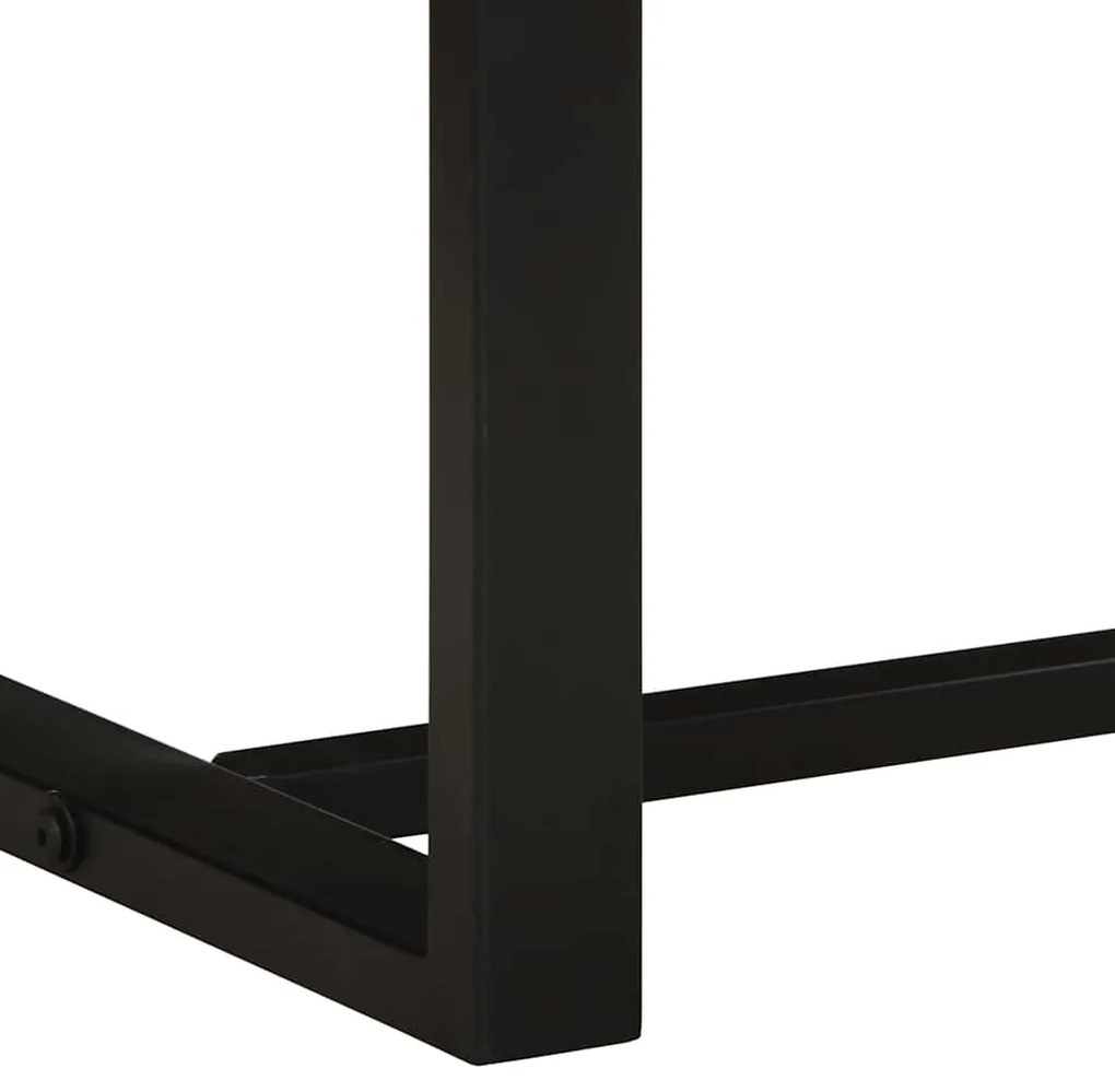 Πάγκος vidaXL 80x35x45 cm Στερεό ακατέργαστο ξύλο Mango