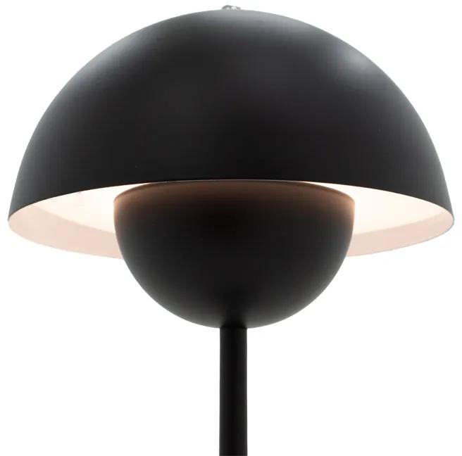 Επιτραπέζιο φωτιστικό Creative pakoworld LED μαύρο Φ18x30εκ - Μέταλλο - 009-000112