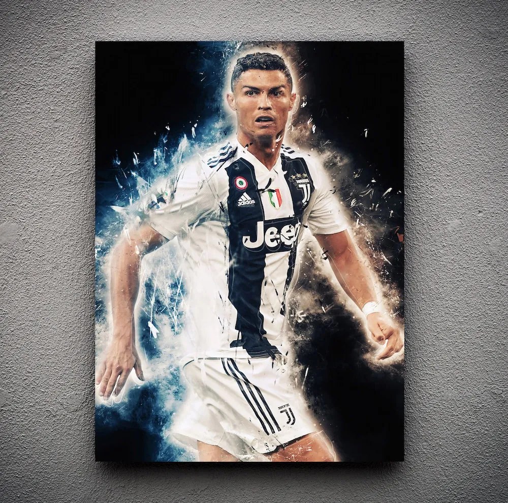 Πίνακας σε καμβά Ronaldo Fire and Ice KNV1588 30cm x 40cm