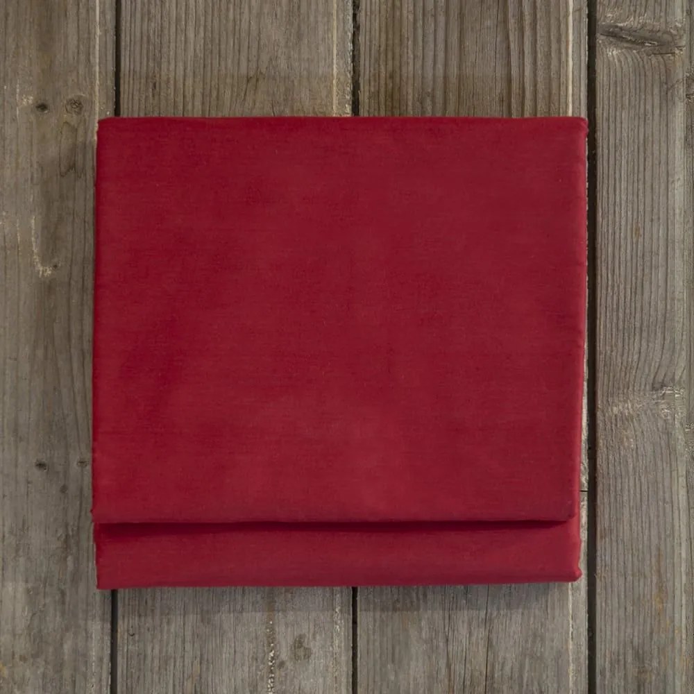 Σεντόνι Superior Satin Red Nima Ημίδιπλο 180x260cm 100% Βαμβακοσατέν