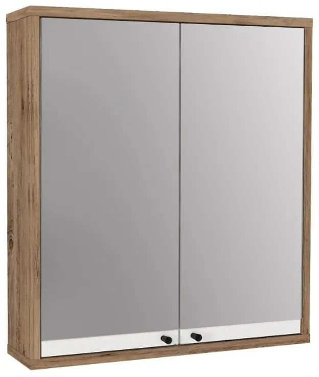 Καθρέπτης μπάνιου Lilian Μegapap χρώμα atlantic pine 59,6x14,6x65εκ.-GP042-0277,1
