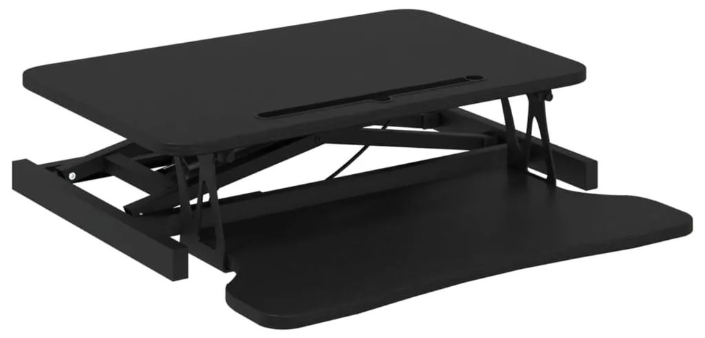 vidaXL Σταθμός Εργασίας Ρυθμιζόμενος 60x40x(13-41,5) εκ. Ατσάλι & Ξύλο
