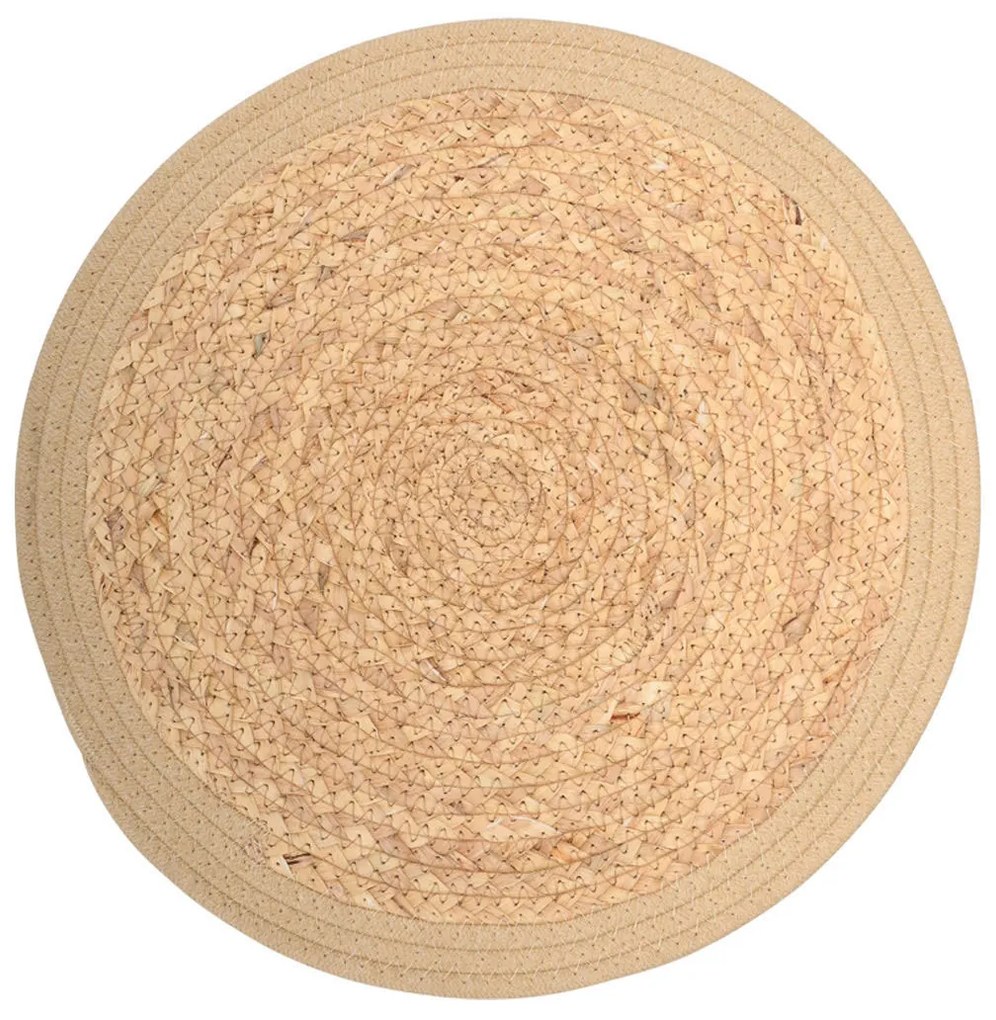Σουπλά (Φ38) Estia Haven Υάκινθος Beige 07-32432