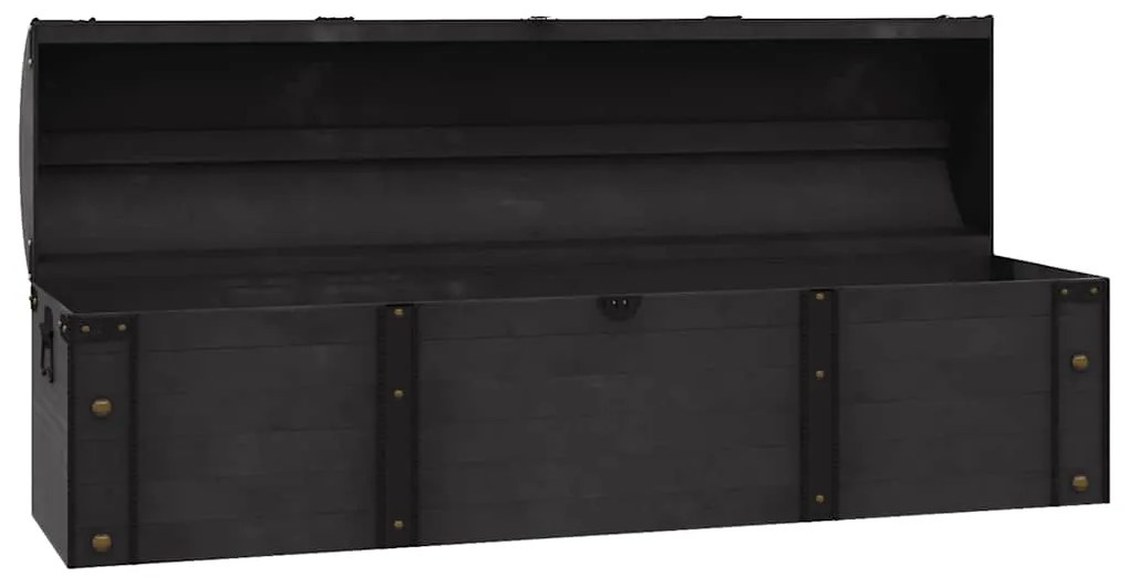 vidaXL Μπαούλο Αποθήκευσης Vintage Στιλ 120 x 30 x 40 εκ. Μασίφ Ξύλο