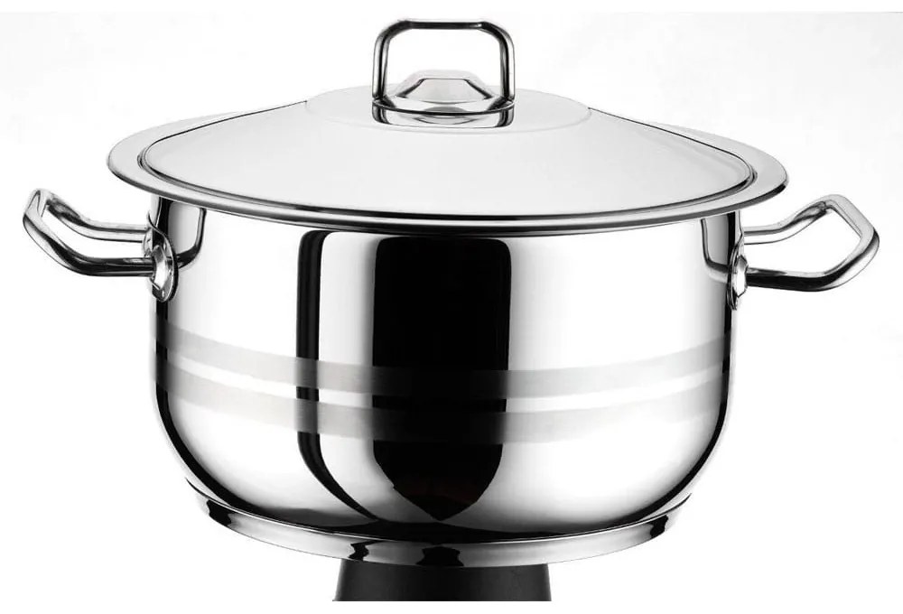 Κατσαρόλα Arian 20X10Cm ISF00100120 - 3Lt 430 Inox Isfa Metal 20cm Stainless Steel