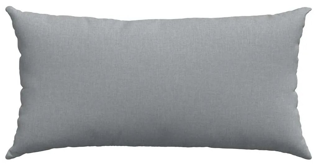vidaXL Μαξιλάρι Καναπέ 2 pcs Ανοιχτό γκρι 80 x 40 cm ύφασμα