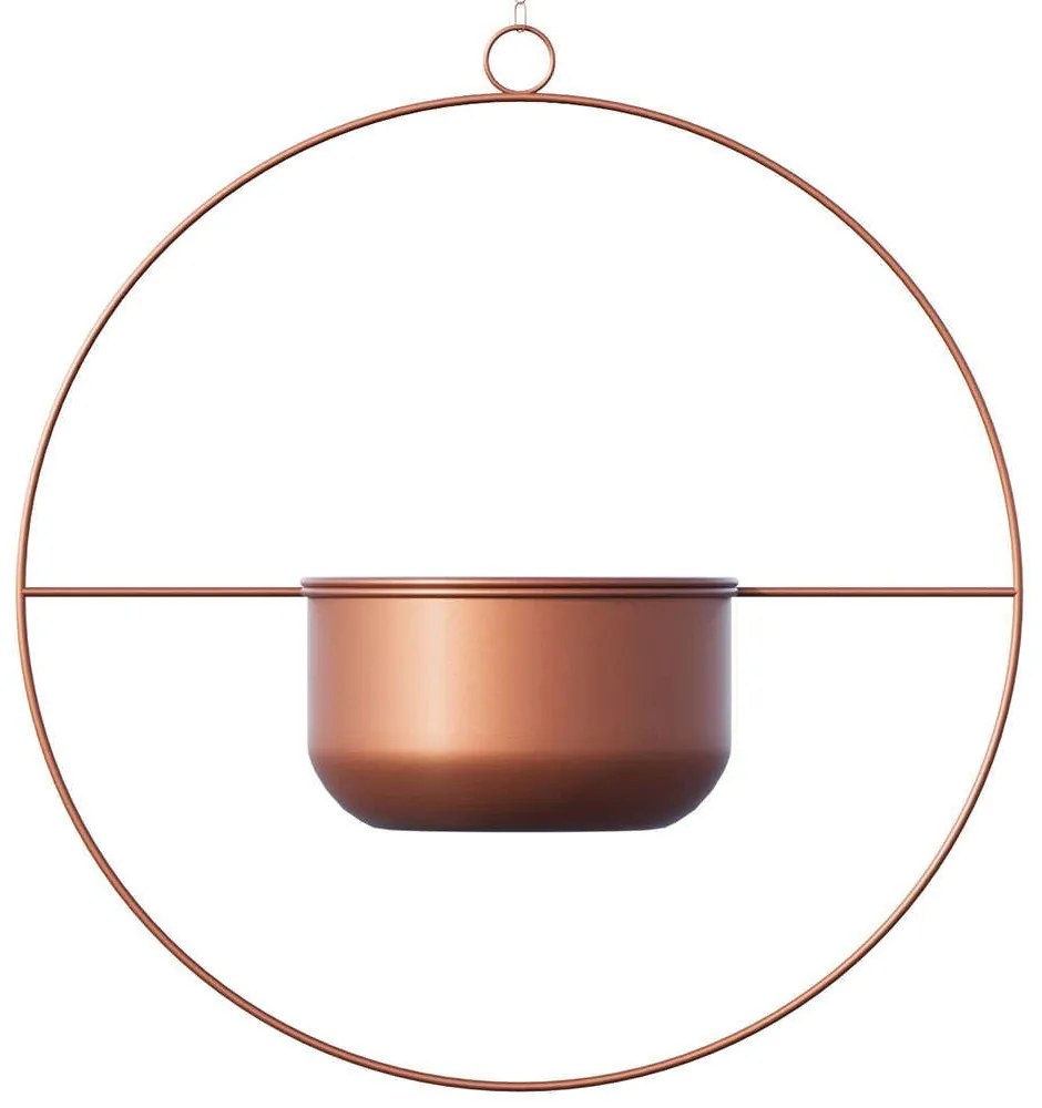 Κασπώ Κρεμαστό Payanda 247HFM1203 40x17x40cm Copper Aberto Design Μέταλλο